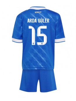 Real Madrid Arda Guler #15 Replika Tredje Kläder Barn 2025-26 Kortärmad (+ byxor)